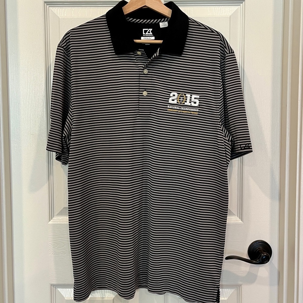 2015 College Football National Championship Game Performance Polo Shirt size L